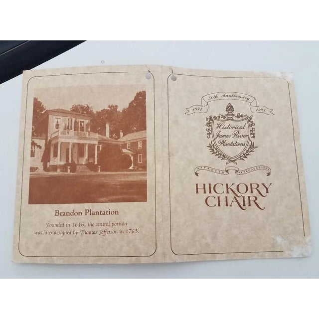 Contemporary James River Mahogany 3 Tier Butler Plantation Table Hickory Chair Company For Sale - Image 10 of 11