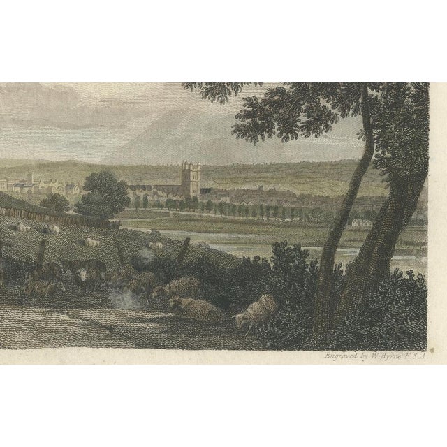 Copper After J. M. W. Turner, Quiet Hills of Berkshire, Newbury from Speen Hill, 1805, Print For Sale - Image 8 of 9