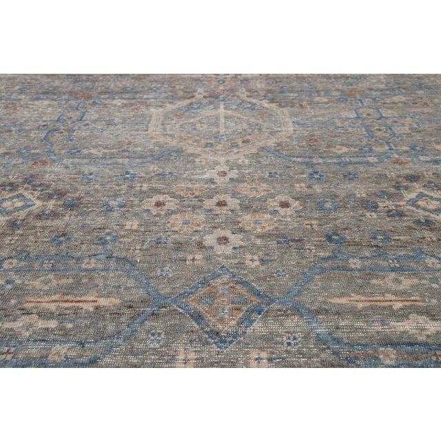 21st Century Contemporary Wilton Indian Wool Rug For Sale - Image 9 of 13