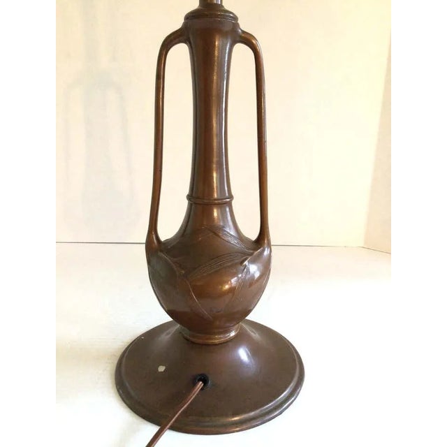 Early 20th Century Bronze Table Lamp For Sale In New York - Image 6 of 10