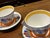 Crocus Pattern Tea Cups and Saucers by Clarice Cliff, Set of 4 For Sale - Image 3 of 5