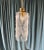 French 1960s Glass and Brass Pendant For Sale - Image 9 of 12