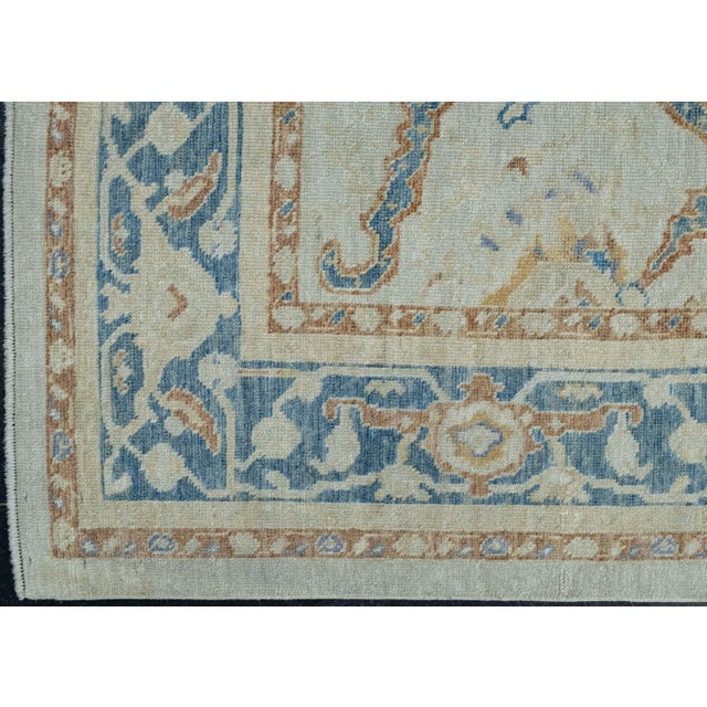 Turkish Oushak Rug 6' x 8'8" #18538 For Sale - Image 4 of 8