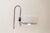 A 1960s-70s Space Age style floor lamp, reminiscent of models from the Netherlands. Its structure comprises a heavy,...