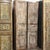 Antique Carved Wood Doors With Metal Accents – Vintage Hinged or Sliding Barn Door 80x36 For Sale - Image 9 of 9