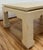 Vintage Grasscloth Wrapped Ming Leg Coffee Table For Sale - Image 9 of 11