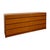Vintage Mid Century Modern Teak Long Lowboy Double Dresser Credenza. For Sale - Image 4 of 12