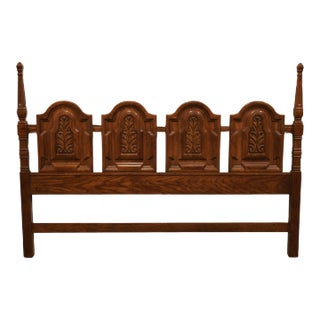 Sumter Cabinet Italian Mediterranean Style King Size Headboard For Sale