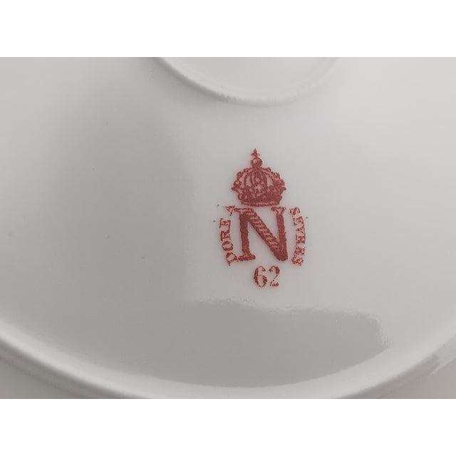 Ceramic Porcelain Plate from Imperial Sèvres Manufactory, 1862 For Sale - Image 7 of 8