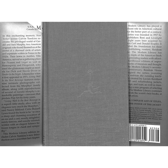 White "Living Well Is the Best Revenge" 1998 Tomkins, Calvin For Sale - Image 8 of 10