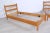 Wood Set of Vintage Modern Wood Bed Frame, 1960s For Sale - Image 7 of 13