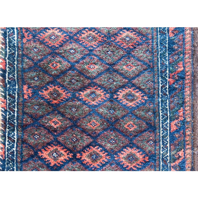 Early 20th Century Persian Baluch Bag Face Rug For Sale - Image 4 of 14