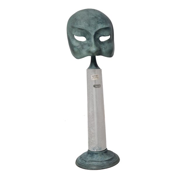 Table Lamp Model in Glass and Bronze by Elin Raaberg Nielsen for Seguso Vetri Darte, 1980s For Sale