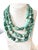 Extraordinary, large chunky stone, turquoise necklace designed by Jay King with Sterling silver clasp. Makers mark stamped...