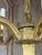 Gilt Gold Metal Leaf Chandelier by Miamar Home - Pair For Sale - Image 9 of 15