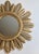 French Large French Hollywood Regency Vintage Sunburst Mirror For Sale - Image 3 of 10