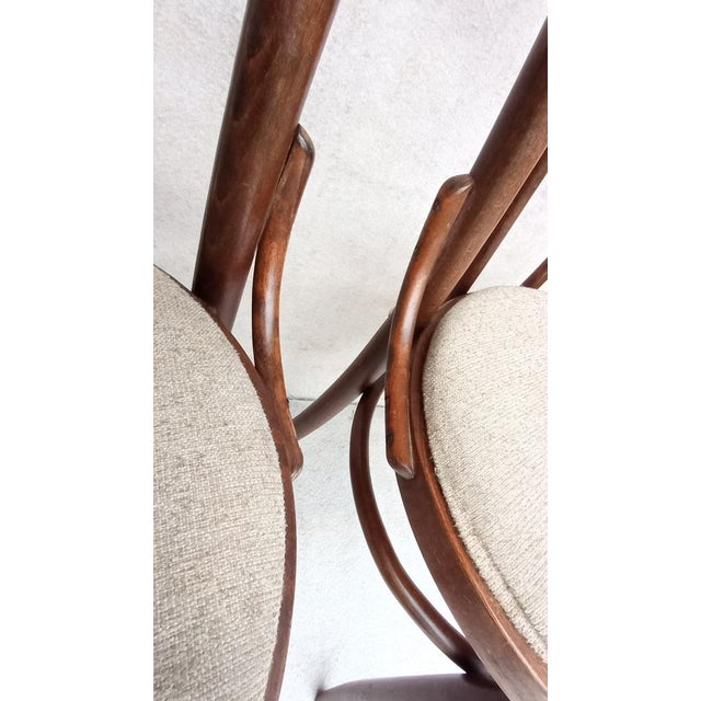 Set of Beech Bentwood Chairs from Tatra, 1960s For Sale - Image 12 of 17