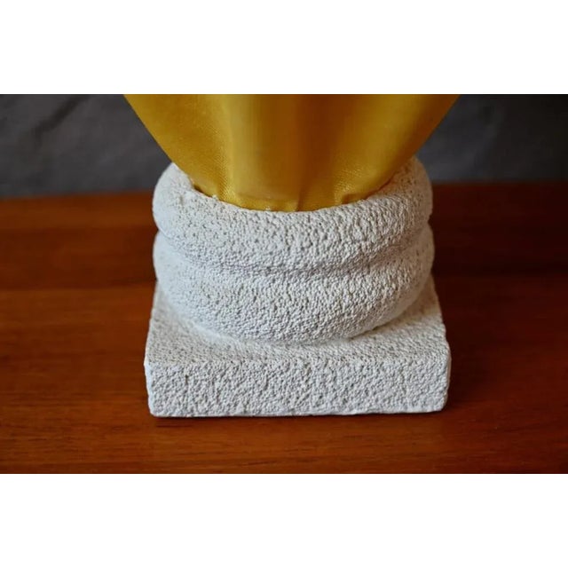 French Draped Table Lamp, 1980s For Sale - Image 10 of 12