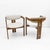 Beige Mid-Century Armchairs by Savini, Italy, 1960, Set of 2 For Sale - Image 8 of 8