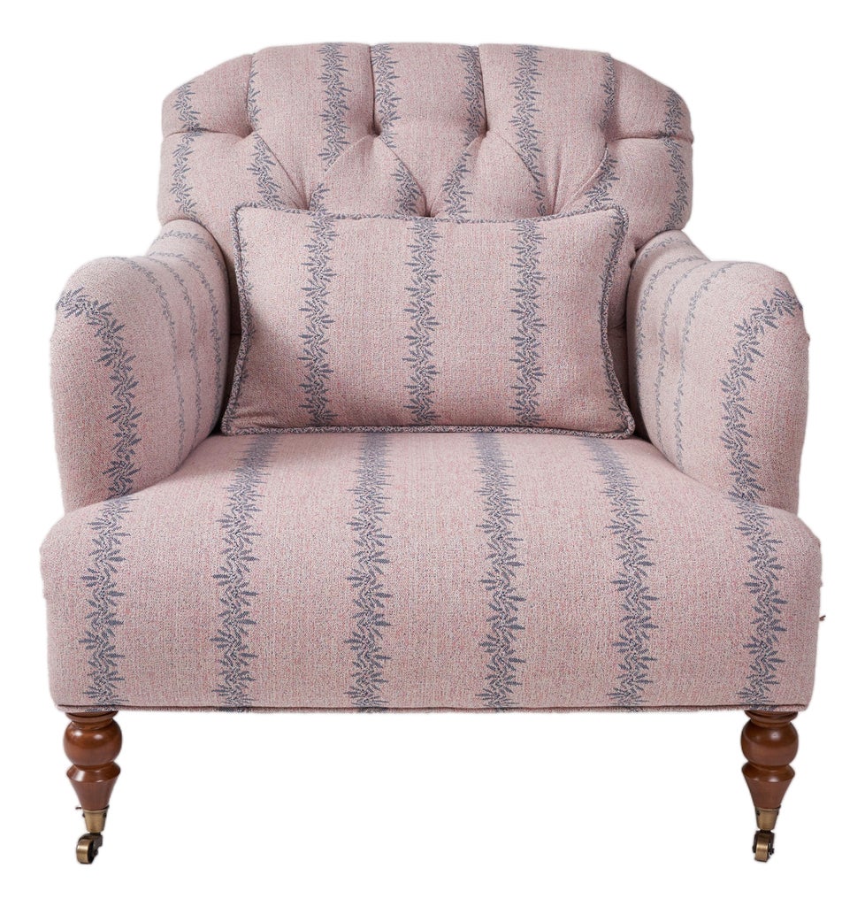Ferrick Mason Upholstered Small Tufted Club Chair