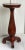 Victorian Aesthetic Movement Red Mahogany Pedestal or Plant Stand. Nice Ribbed base. 35 1/2" tall. Perfect for sculpture...