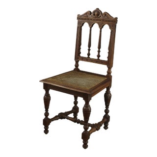 Antique Dining Chair Oak For Sale