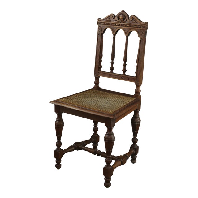 Antique Dining Chair Oak For Sale