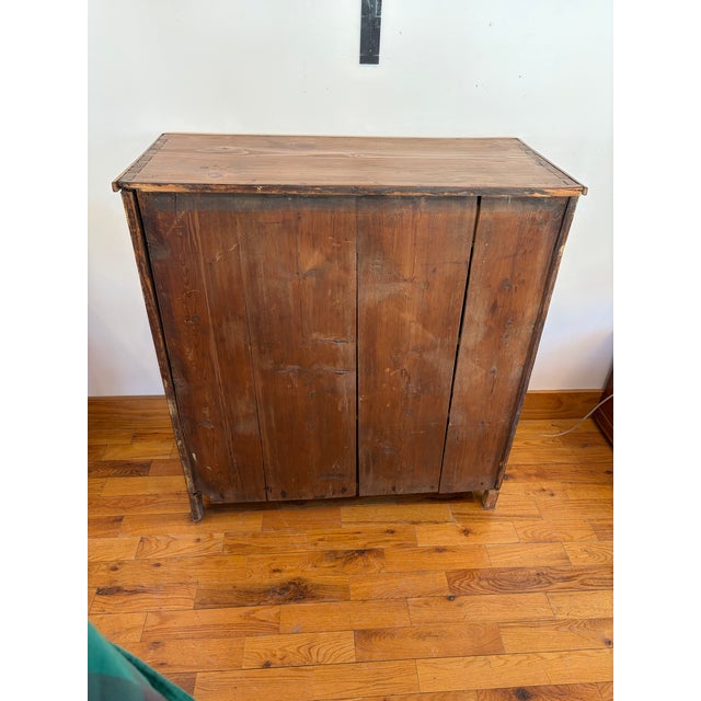 Antique Pine Jelly Cupboard For Sale - Image 4 of 12