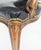 Animal Skin Vintage Italian Chateau d'Ax Leather Armchairs With Brass Nailhead Details, Pair For Sale - Image 7 of 12