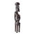 Early 20th Century Senufo Maternity Figure on Stool Côte d'Ivoire For Sale