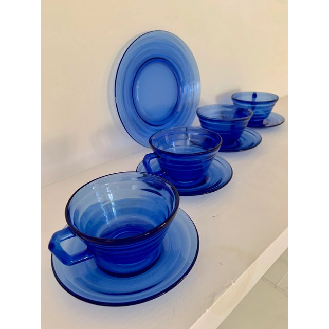 1930s 1930s Art Deco ModernTone Hazel Atlas Tea Service - 9 Pieces For Sale - Image 5 of 6