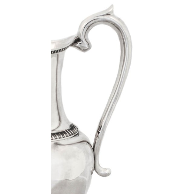 19th Century 19th Century Sterling Silver Water Pitcher For Sale - Image 5 of 6