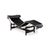 Bauhaus LC 4 Chaise Lounge in Black Leather by Le Corbusier for Cassina For Sale - Image 5 of 16