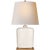 Transitional Thomas O'Brien by Visual Comfort Signature Mimi Table Lamp in Tea Stain with Natural Paper Shade For Sale - Image 3 of 3