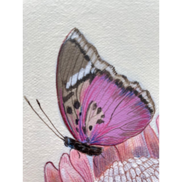 2020s "The Natives and the Locals" Contemporary Singerie Style Acrylic Paintings - a Pair For Sale - Image 5 of 11