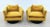Handsome pair of very unusual swivel chairs designed by Milo Baughman, circa 1960s. One of the leading modern furniture...