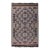 5x8 Brown Flat Weave Wool Diamond Key Pattern Geometric Modern Carpet Rug For Sale