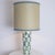 Ceramic Ceramic Table Lamp with Silk Lampshade by R. Houben, 1970 For Sale - Image 7 of 11