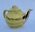 Mid-Century Modern Hall Ceramics 1960s Canary Yellow Teapot With 24k Gold Gilding "Made in u.s.a" by Hall Ceramics For Sale - Image 3 of 17