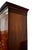 Auburn Early 20th Century Irish Flame Mahogany Bow Front Armoire in the Style of Robert Strahan & Co. For Sale - Image 8 of 13