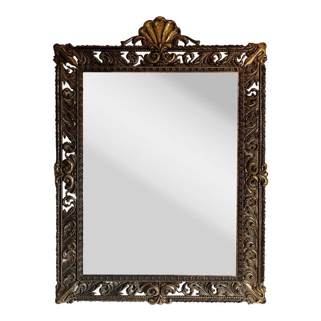 Large Italian Brass Frame, 1960s For Sale