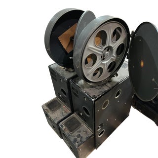 1940s Sps Simplex Sound 35mm Projectors & Films- 2 Pieces For Sale