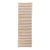 Ventura Stripe Natural Ivory Rug - 2.6 X 8 For Sale