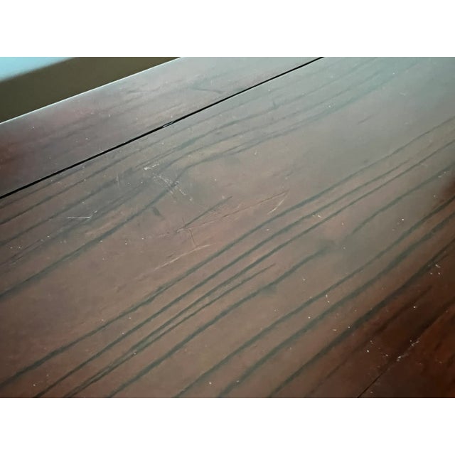 Walnut Credenza Made for the Western Style Homes in 1900's Art Deco Period of Shanghai For Sale - Image 11 of 12