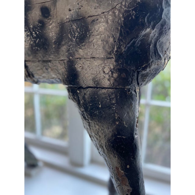 Wood Antique French Carousel Dog, Circa 1890 For Sale - Image 7 of 18