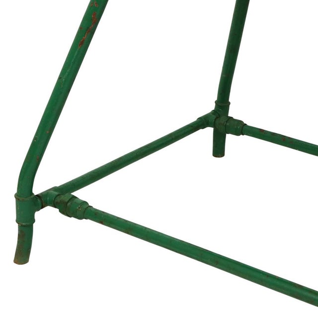 1960s Industrial Green Workbench, 1950s For Sale - Image 5 of 18