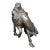 Vintage Solid Bronze Figurine of a Boy and Water Buffalo For Sale