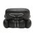 Set of Italian Model Okay Lounge Chairs in Black Leather and Steel by Adriano Piazzesi For Sale - Image 5 of 8