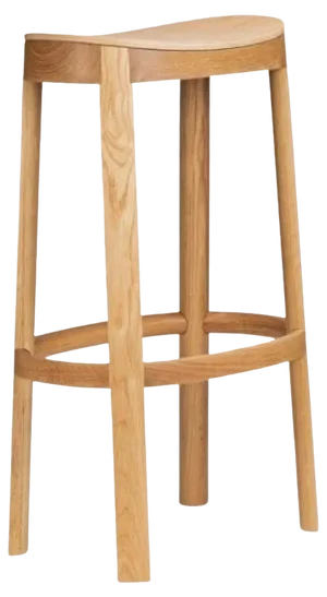 Lammi Bar Stool in Natural Ash by Made by Choice