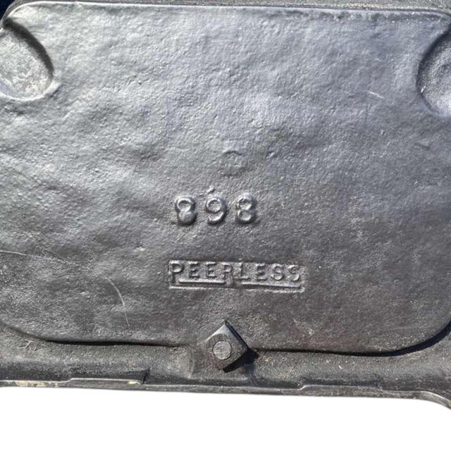 Antique 1900s Arts & Crafts Wrought Iron Fireplace Tool Set Poker Shovel Tongs Stand For Sale - Image 17 of 18